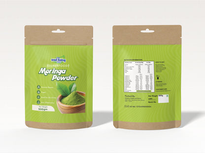 Moringa Leaf Powder for Immunity & Wellness